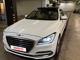 2017 Genesis G80 I, белый, 3000000 рублей, вид 1