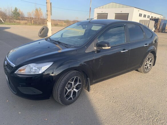2008 Ford Focus II Рестайлинг, чёрный, 480000 рублей - вид 1
