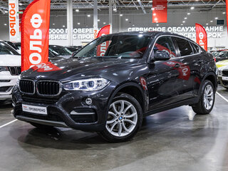 2016 BMW X6 30d II (F16), серый, 3849700 рублей, вид 1