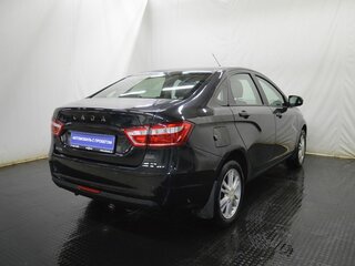 2016 Lada (ВАЗ) Vesta I, чёрный, 791000 рублей, вид 5