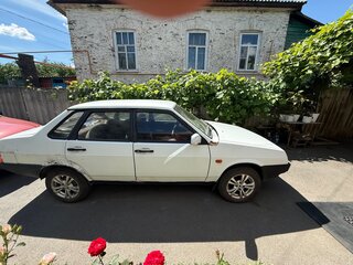 1997 Lada (ВАЗ) 21099, белый, 110000 рублей, вид 2
