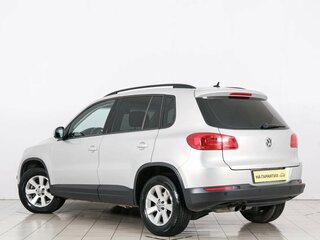 2013 Volkswagen Tiguan I Рестайлинг, серебристый, 1299000 рублей, вид 4