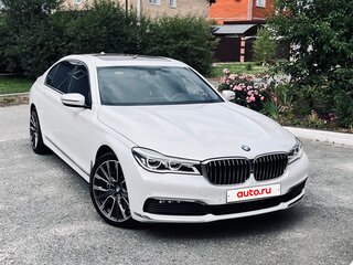 2016 BMW 7 серии 740d xDrive VI (G11/G12), белый, 3800000 рублей, вид 1