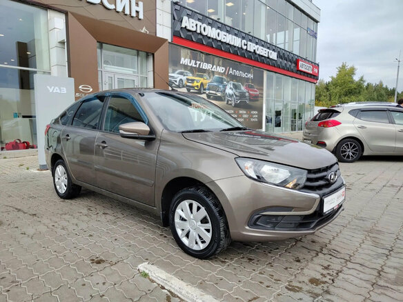2019 Lada (ВАЗ) Granta I Рестайлинг, коричневый, 600446 рублей - вид 4