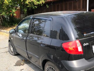 2007 Hyundai Getz I Рестайлинг, чёрный, 440000 рублей, вид 4
