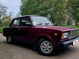 2002 Lada (ВАЗ) 2107, пурпурный, 245000 рублей, вид 4