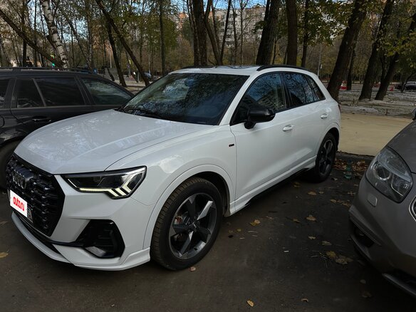 2020 Audi Q3 35 TFSI II (F3), белый, 2800000 рублей - вид 4