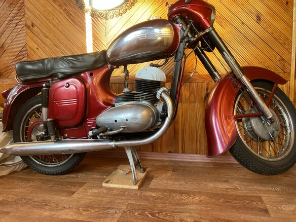 1960 Jawa 350/360, красный, 380000 рублей - вид 32