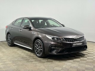 2019 Kia Optima IV Рестайлинг, коричневый, 1848900 рублей, вид 1