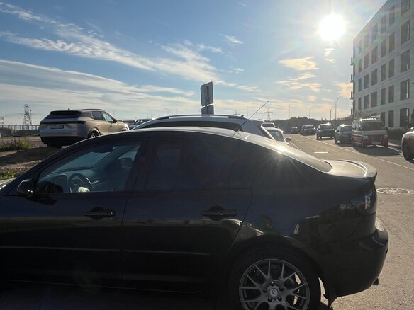 2007 Mazda 3 I (BK) Рестайлинг, чёрный, 550000 рублей - вид 9