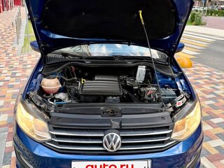2018 Volkswagen Polo V Рестайлинг, синий, 858000 рублей, вид 3