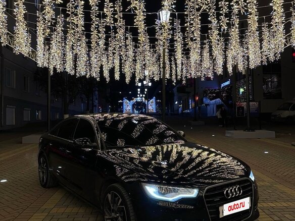 2011 Audi A6 IV (C7), чёрный, 850000 рублей - вид 2