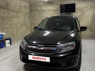 2015 Lada (ВАЗ) Granta I, чёрный, 520000 рублей, вид 2
