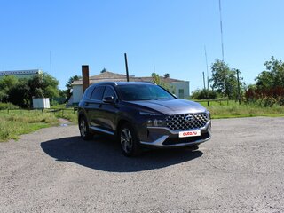 2021 Hyundai Santa Fe IV Рестайлинг, фиолетовый, 3400000 рублей, вид 4