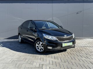 2017 Kia Rio III Рестайлинг, чёрный, 1250000 рублей, вид 5