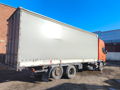 2004 Scania R-Series, оранжевый, 3000000 рублей, вид 4