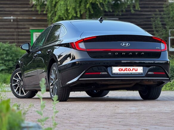 2022 Hyundai Sonata VIII (DN8), чёрный - вид 8