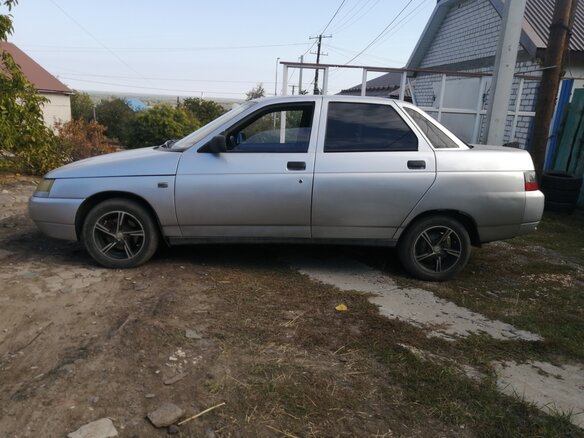 2002 Lada (ВАЗ) 2110, серый, 210000 рублей - вид 2