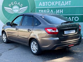 2020 Lada (ВАЗ) Granta I Рестайлинг, коричневый, 530000 рублей, вид 5