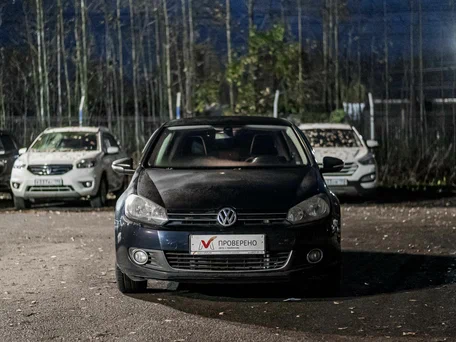 2011 Volkswagen Golf VI, синий, 733000 рублей, вид 3