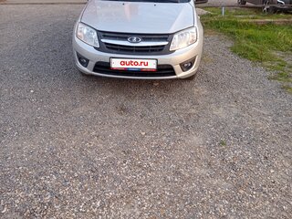 2018 Lada (ВАЗ) Granta I, серебристый, 611000 рублей, вид 1