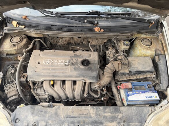 2005 Toyota Corolla IX (E120, E130) Рестайлинг, серебристый, 430000 рублей - вид 14