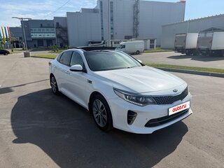2017 Kia Optima IV, белый, 1920000 рублей, вид 3