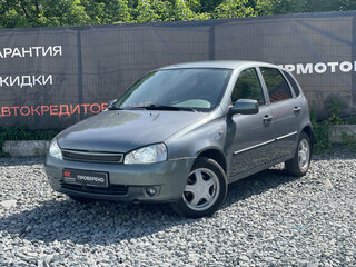 2010 Lada (ВАЗ) Kalina I, серый, 299000 рублей, вид 1