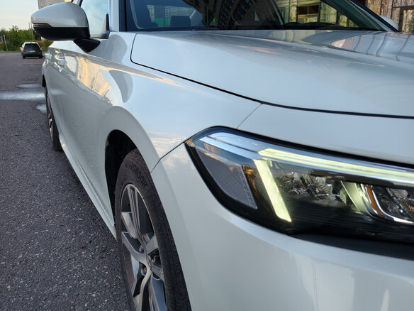 2022 Honda Civic XI, белый, 2300000 рублей - вид 15