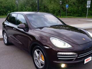 2014 Porsche Cayenne II (958), коричневый, 3500000 рублей, вид 5