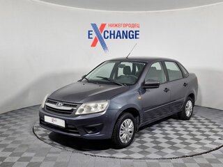 2016 Lada (ВАЗ) Granta I, серый, 540000 рублей, вид 1