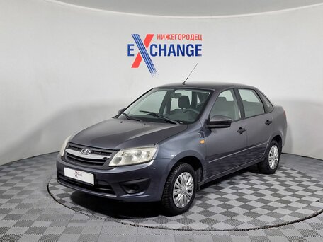 2016 Lada (ВАЗ) Granta I, серый, 550000 рублей, вид 1