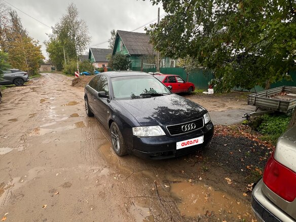 1997 Audi A6 II (C5), синий - вид 7