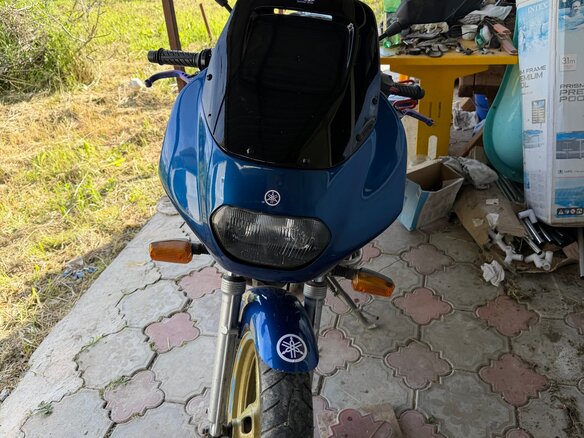1994 Yamaha FZ400, синий, 200000 рублей - вид 1