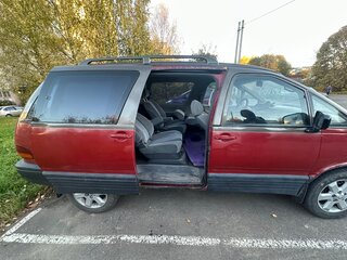 1994 Toyota Previa I (XR10, XR20), красный, 400000 рублей, вид 5
