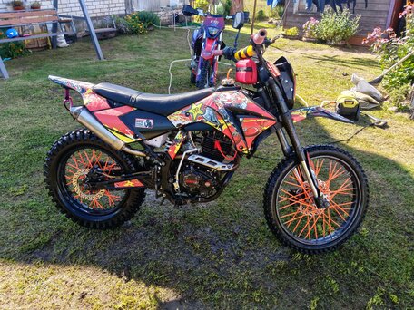 2012 Irbis TTR 250, красный, 60000 рублей, вид 3