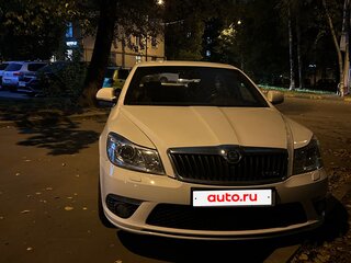 2012 Skoda Octavia RS II Рестайлинг, белый, 1400000 рублей, вид 2