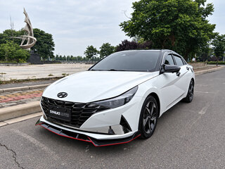 2023 Hyundai Elantra VII (CN7), белый, 1550005 рублей, вид 1
