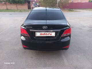 2016 Hyundai Solaris I Рестайлинг, чёрный, 970000 рублей, вид 3