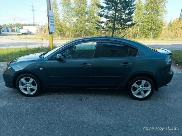 2008 Mazda 3 I (BK) Рестайлинг, серый, 500000 рублей - вид 6