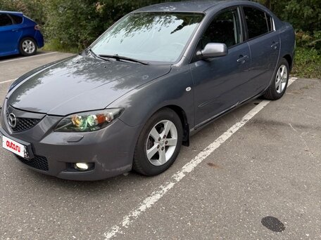 2007 Mazda 3 I (BK) Рестайлинг, серый, 720000 рублей, вид 1