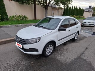 2019 Lada (ВАЗ) Granta I Рестайлинг, белый, 525000 рублей, вид 3