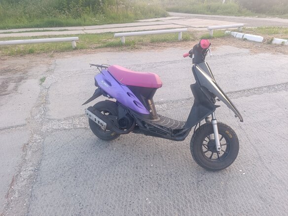 1998 Honda Dio, фиолетовый, 30000 рублей - вид 1
