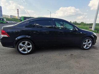 2008 Opel Astra H Рестайлинг, чёрный, 448000 рублей, вид 2