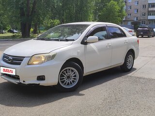 2007 Toyota Corolla Axio X (E140, E150), белый, 438000 рублей, вид 1
