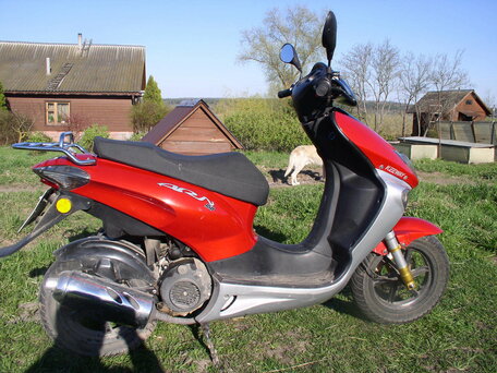 2008 Keeway Arn, красный, 75000 рублей, вид 4