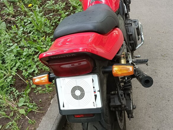 1996 Honda CB 400 Super Four, красный, 240000 рублей - вид 8