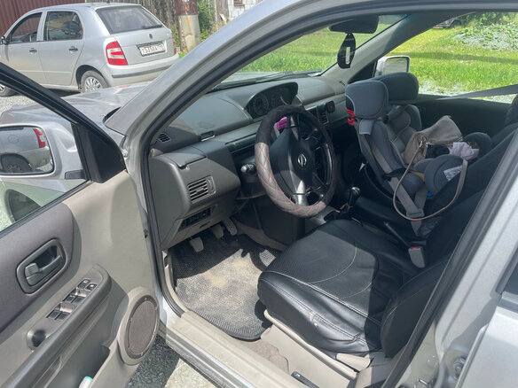 2005 Nissan X-Trail I Рестайлинг, серебристый - вид 6