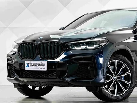 2023 BMW X6 30i III (G06) Рестайлинг, синий, 7157000 рублей, вид 1