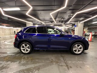 2019 Audi Q5 II (FY), синий, 4400000 рублей, вид 4